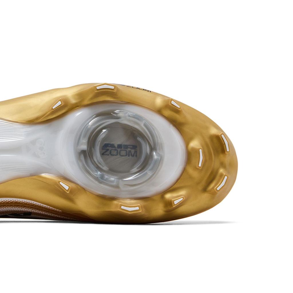 Nike Air Zoom Vapor Pro 1 'White Metallic Gold' (Unisex) White / Metallic Gold / Black Soccer Shoes FB3298 103