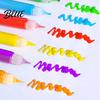 Puffy Texture Art Craft Materials Pens 3D Colors Popcorn Pens 6 Relief Pen for School