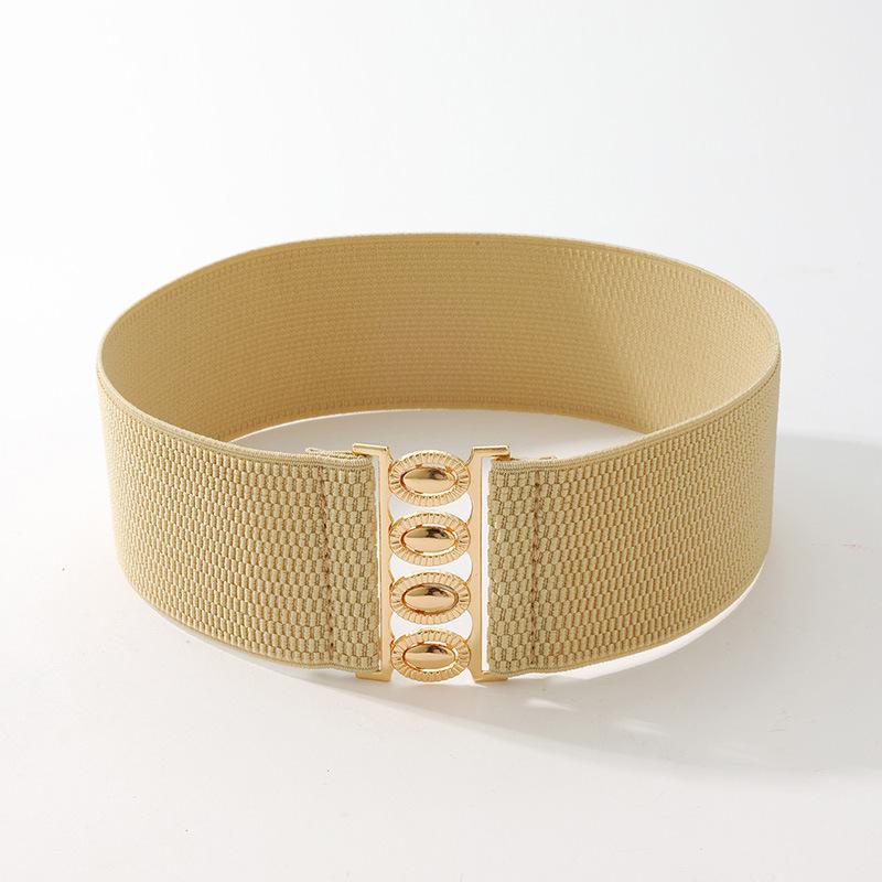 The Lady's Elasticity Can Be Adjusted To Match The Wide Belt of The Skirt. It Is Easy To Fasten and Convenient, Fashionable and Versatile