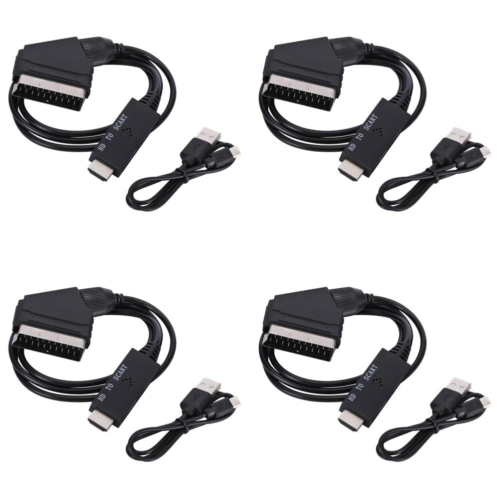 

HDMI-совместимость с адаптером Scart, адаптер аудио-видео кабеля, Plug-and-Play