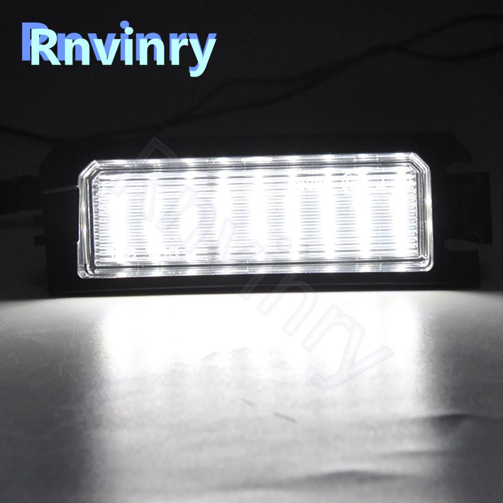 For Hyundai I30 PD PDE N i30N Fastback PD Elantra GT Sonata Veloster For Kia Rio Niro Cadenza LED Number License Plate Light