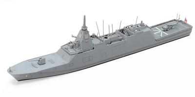 Tamiya Waterline Series Japan Maritime Force Destroyer Mogami Plastic Model Kit 31037 1/700 Self-Defense FFM-1
