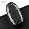 Abs Carbon Fiber Style Car Key Case Cover Hyundai Elantra Grandeur Accent Solaris Sonata Palisade Kona Creta I20 I30 Ix35 Ix25