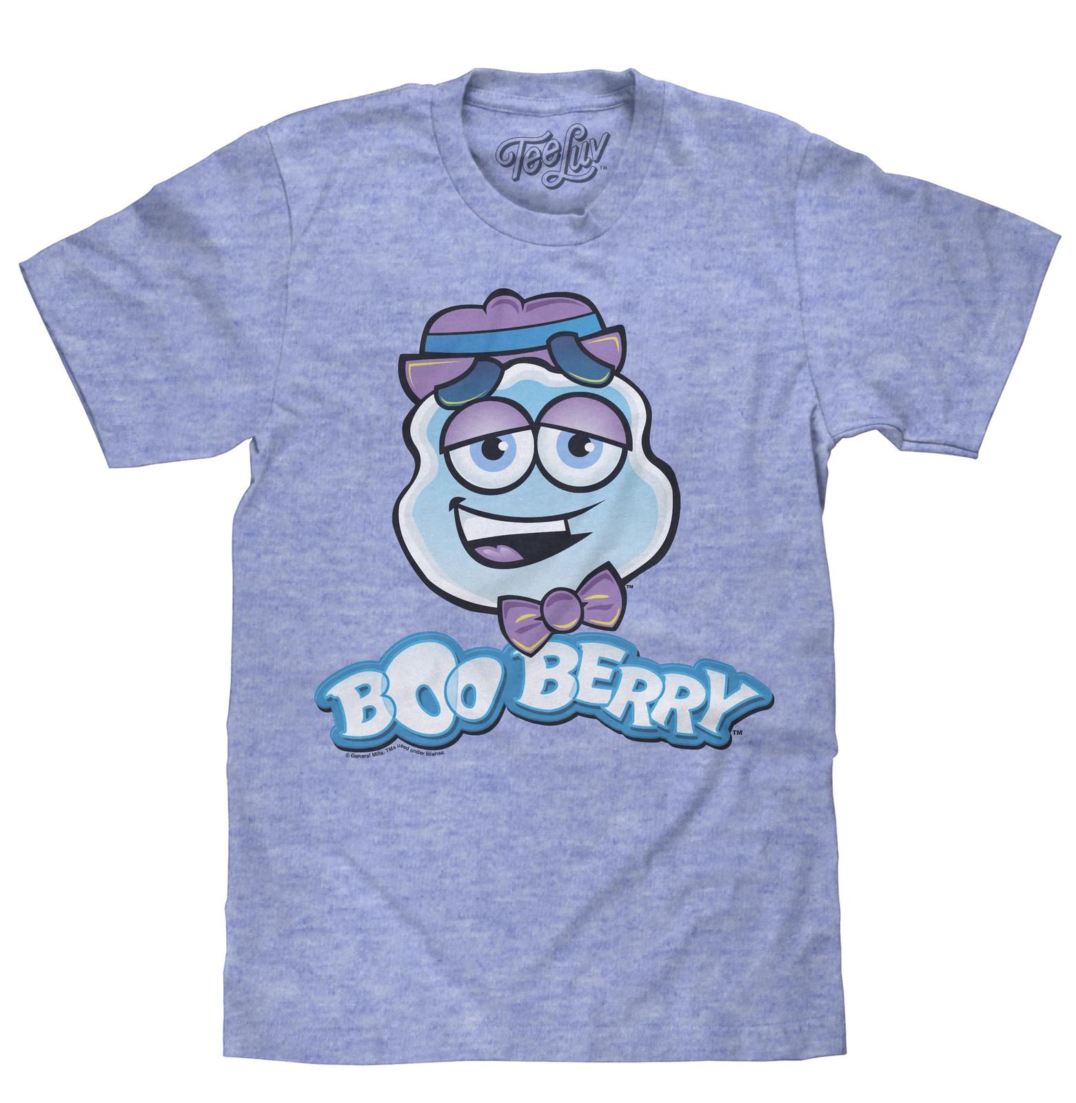 Boo Berry Mens T Shirt Blue S
