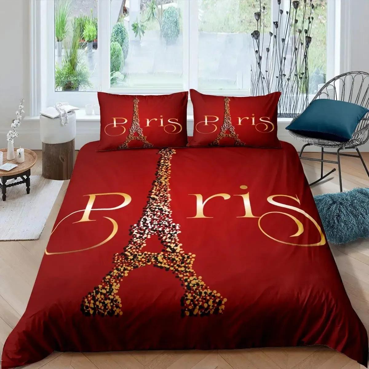 

Romantic Wedding Duvet Cover Set Valentine s Day Red Love Heart Bedding Sets Couple Comforter Cover Hand Draw Quilt Cover King EU Single 135x200cm