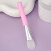 Slant Tail Rod Soft Head Silicone Mask Brush Hydrotherapy Application Mud Film Face Application Silicone Beauty Salon Film Adjustment Brush