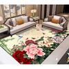 Peony Flower 3d Printed Carpet For Living Room Bedroom Rugs  Carpets  Turkey Study Floor Mat
