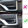 For Honda CR-V - Chrome Front Fog Light Cover Trims