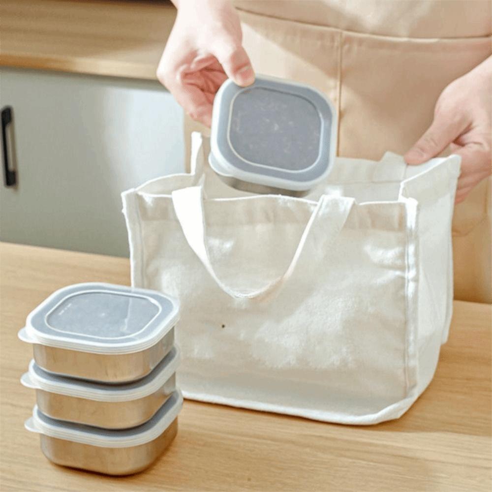 2PCS Leakproof Food Storage Container With Lids Lunch Box Kitchen Organizer Food Packing Box Picnic
