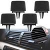 Black Front A C Air Vent Outlet Tab Clips Repair Kit