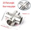 1Pcs 2/3/4/5/6 Way Pipe Connector Tee Straight Elbow Tube Joint  Furniture Hardware