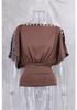 2026 Spring/Summer Asymmetrical Off-shoulder T-shirt for American Spicy Girl