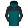 Personalized Windproof 3-in-1 Jacket: Solid Color, Custom Logo, Unisex Design, Thick Workwear