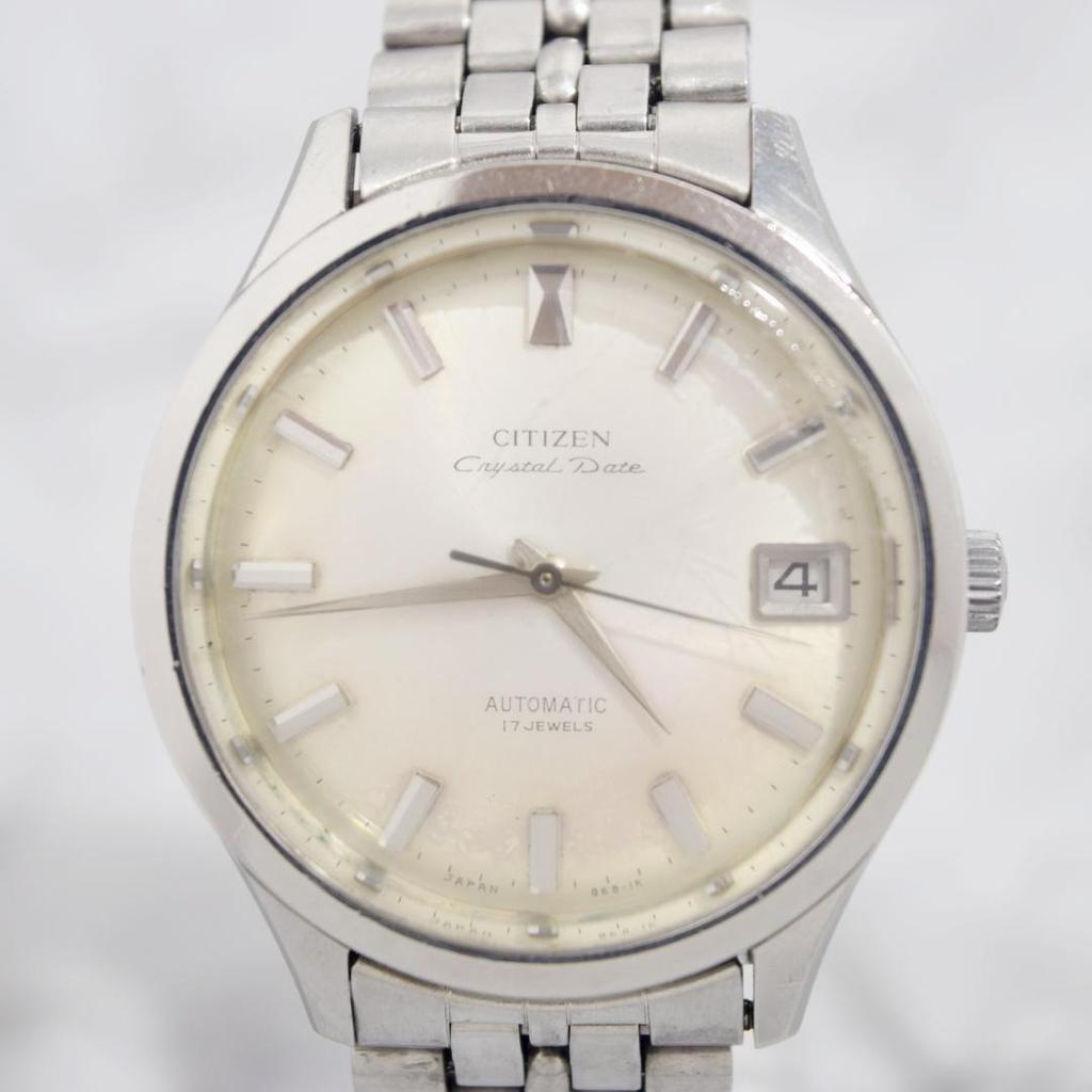 Used Operation 1966 CITIZEN Citizen Crystal Date Men's Automatic Winding