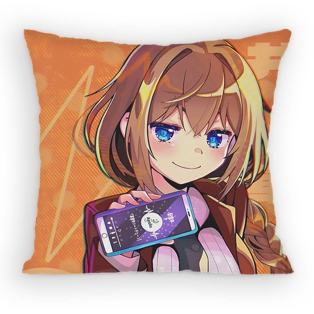 Tune in to The Midnight Heart Inohana Rikka Pillow Case Antidustmite Pillowcase Invisible zipper silky Sofa cover for bedroom