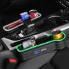 qmzhr10 For Ford Mondeo Focus Explorer Escape Kuga Everest Bronco F-150 Ranger Transit Car Seat Gap Light Storage Box