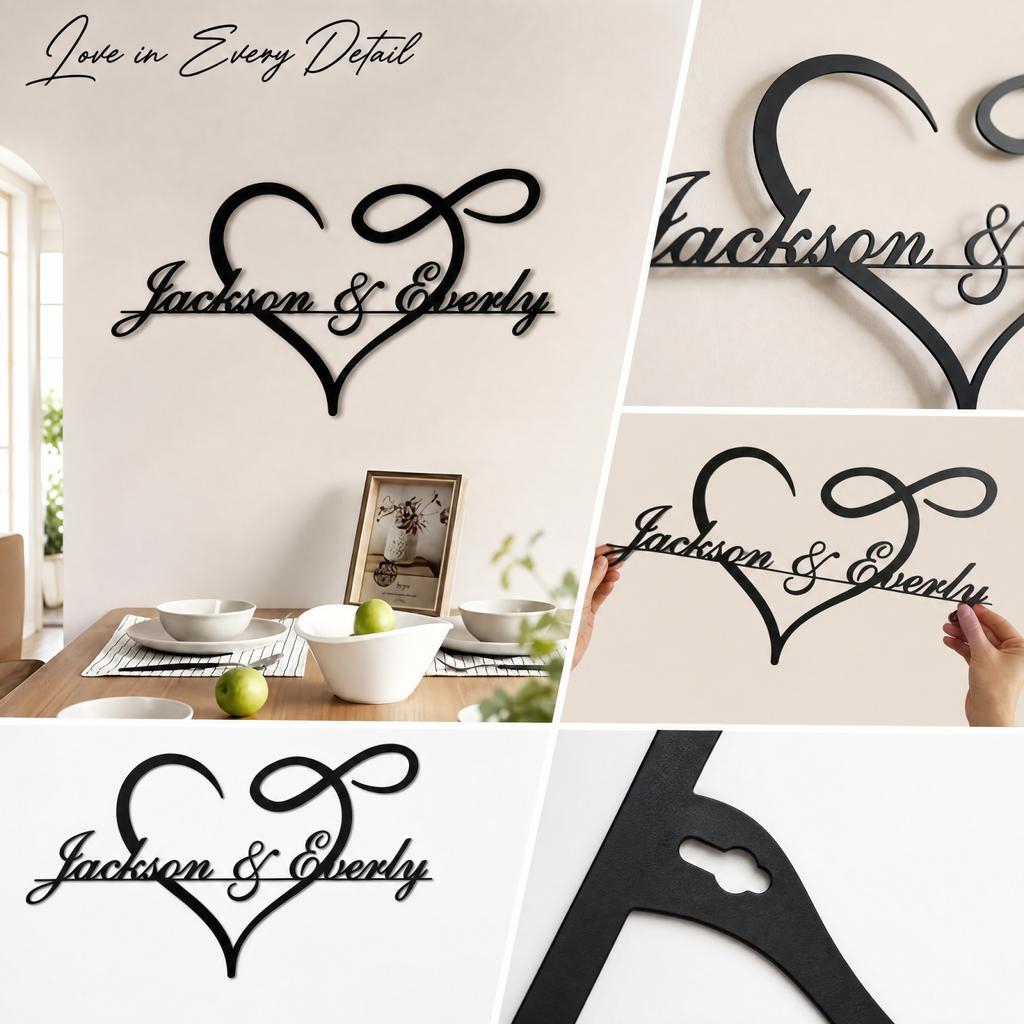Wall Line Decor with Flowing Lines for Living Room Bedroom - 7