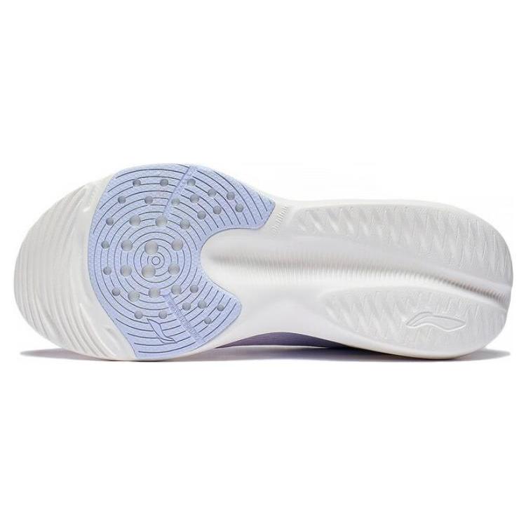 Li Ning Lanying Tecido Leve Amortecimento Leve Cano Baixo Sapatos de Badminton Feminino Azul Rosa AFVT012-1