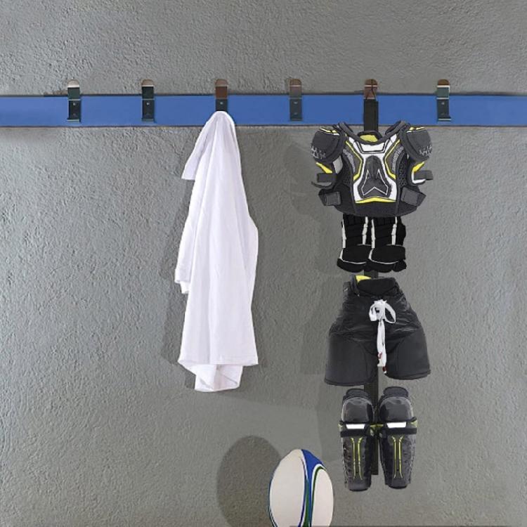 Versatile Wall Mounted Sturdy Hockey Rack Portable Home Accessory with Easy Installation Stylish for Youth Rooms
