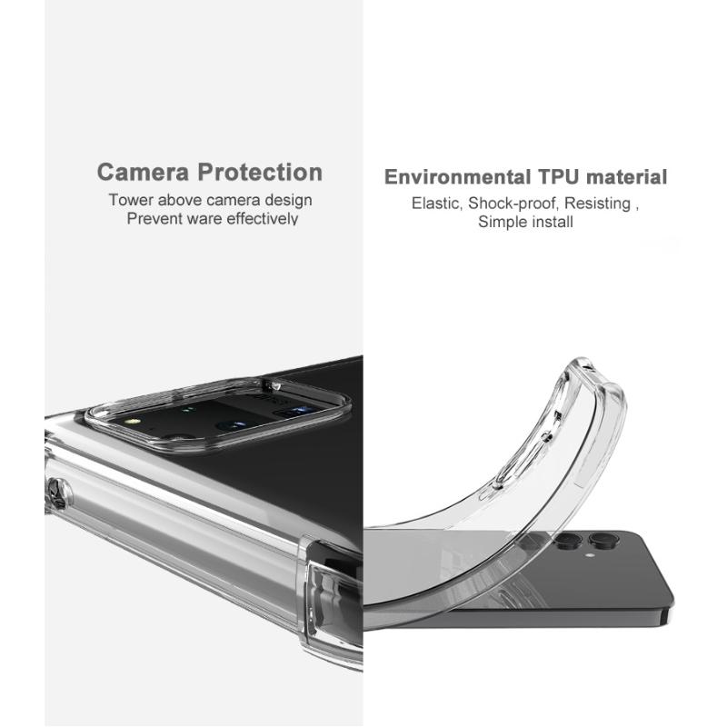 Für Redmi Note 14 Pro Pro+ Plus 5G Telefonhülle IMAK Stoßfestes Softcase