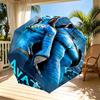 Avatar Print Automatic Open Close Umbrella, Portable Foldable Umbrella, for Outdoor Commute Camping Trip, Ideal Birthday Gift