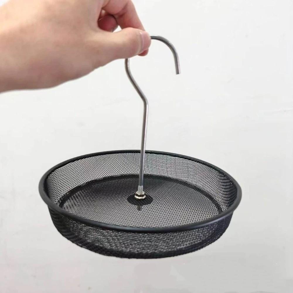 Large Capacity Hanging Bird Feeder Rustproof Bird Food Tray Bird Feeding Station Outdoor Use