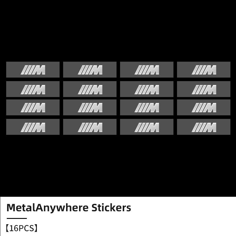 2025 Heiß 3D Auto Logo Aufkleber Metallbuchstaben Auto Aufkleber Innendekoration Für BMW E46 E90 E60 F10 E39 F30 E36 F20 E87 E90 E70