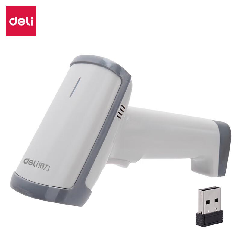 

Deli 14950W Wireless 2D Barcode Scanner