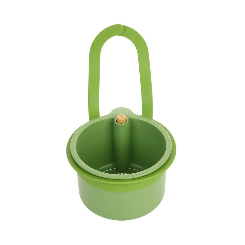 Hanging Sink Drain Basket Sink Storage Rack зелёный