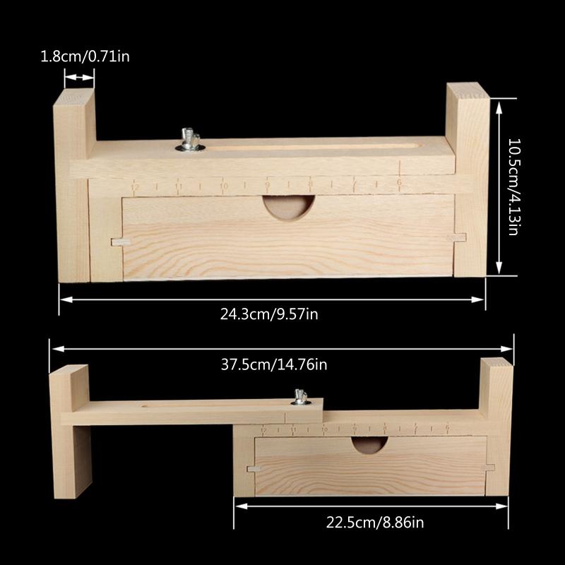 Werkzeugset zum Herstellen von gewebten Armbändern aus Holz, Paracord-Armband-Webwerkzeuge, Längenverstellbar für die Schmuckherstellung, Anfänger, Großhandel