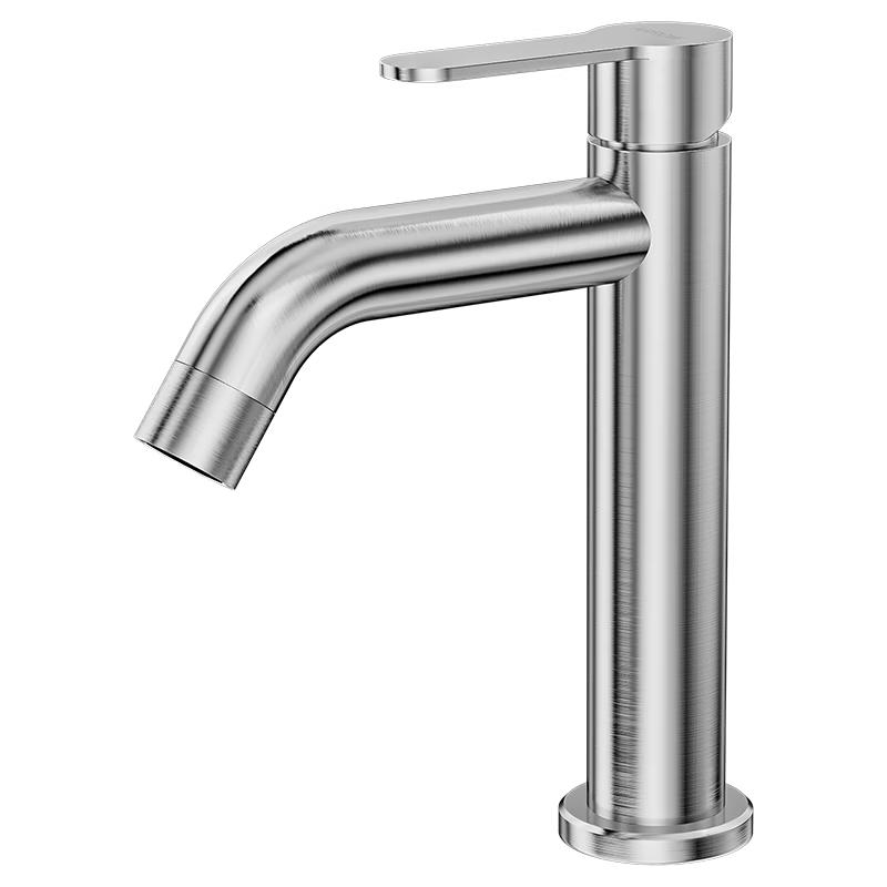 ARROW Brushed Stainless Steel Single Cold Basin Faucet
