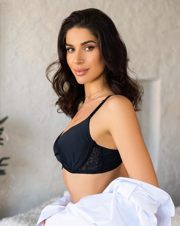 ISSA Plus Ruched Bra