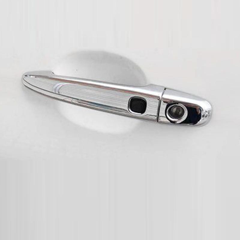 Chrome Silver Exterior Door Handle Cover Overlay For Lexus LS430 XF30 2000-2006 Third Generation 2001 2002 2003 2004