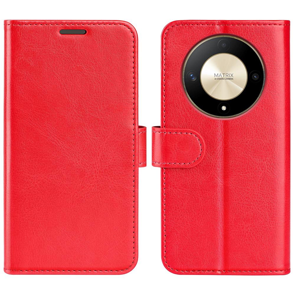 For Honor X50 5G/X9b 5G/Magic6 Lite 5G Case Crazy Horse Texture Flip Phone Cover