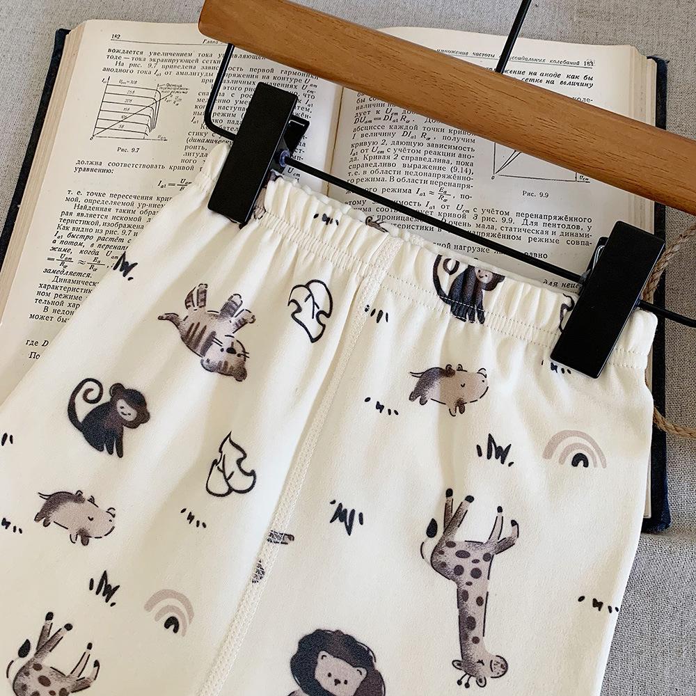 Kinoakiu Kinder Pyjama-Set im koreanischen Stil - Warm, Niedlich, Unisex Schlafbekleidungs-Accessoires