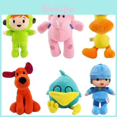 High-quality Pocoyo Elly Pato Loula Sleepy Bird Soft Plush Stuffed Figure Toy Doll Kids Gift