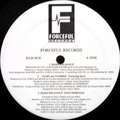 12-Zoll-Schallplatte BAM-BUE - Make'em Dance FE1207 Forceful Record US Rap & Hip-Hop/R&B Gebraucht
