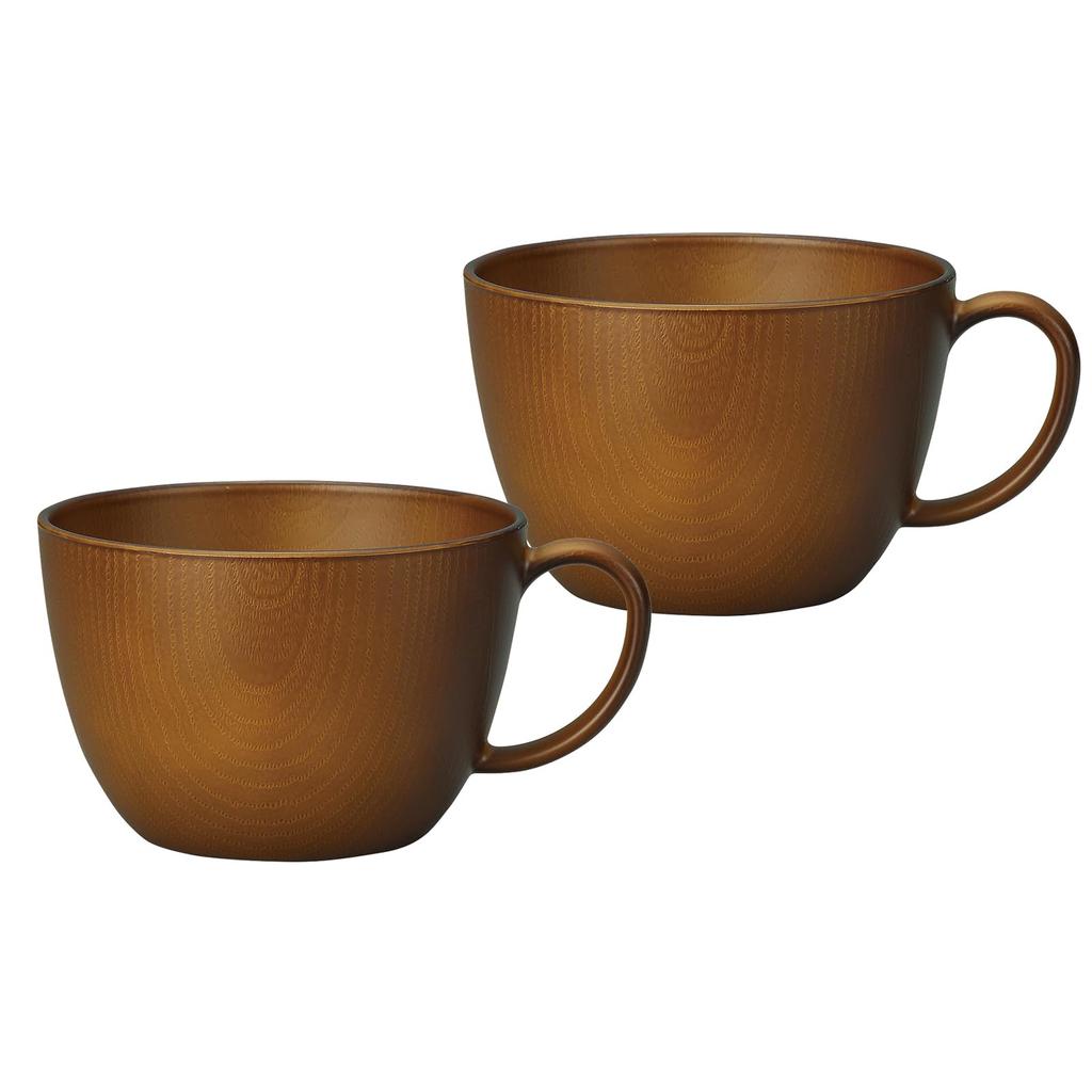 Of Masakazu Showa Isso Stylish Soup Wood Grain Clean Microwave and Dishwasher Made In Ideal for Outdoor and Earthquake Preparedness Wood Grain [Bulk