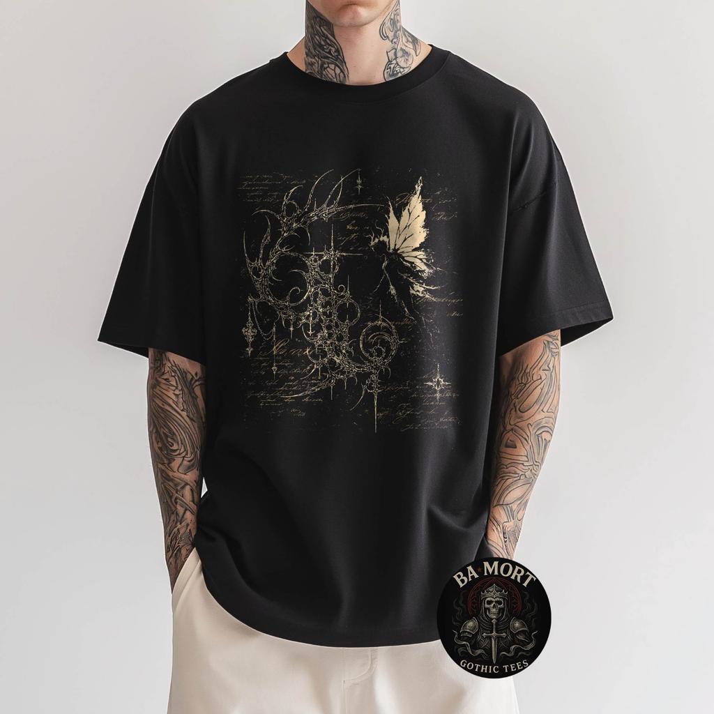 Y2K Grunge Alt Goth Fairy Sigilism Vintage Graphic T-Shirt