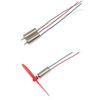 4 X DIY High-Speed Coreless Motor Set 3.7V 50000RPM with 55mm Props CW/CCW for Micro FPV Quadcopter Hollow Cup Design