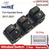 93570-J9150 For Hyundai Kona 2017 2018 Front Left Electric Power Window Control Switch Lifter Button 93570-J9100
