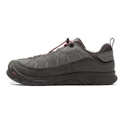 Li Ning CF Su Lin Yun SE Hexloc Anti-Slip Outdoor Shock Absorbing Wear-Resistant Grip Low-Top Hiking Shoes Unisex Hiking Shoes Gray AHTV029-4