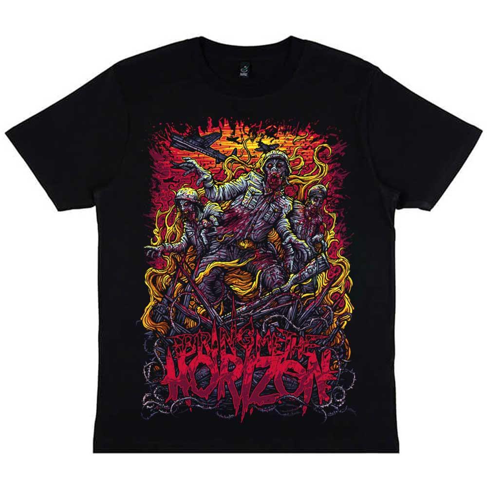 Футболка Bring Me The Horizon: Zombie Army ОФИЦИАЛЬНЫЙ НОВЫЙ S