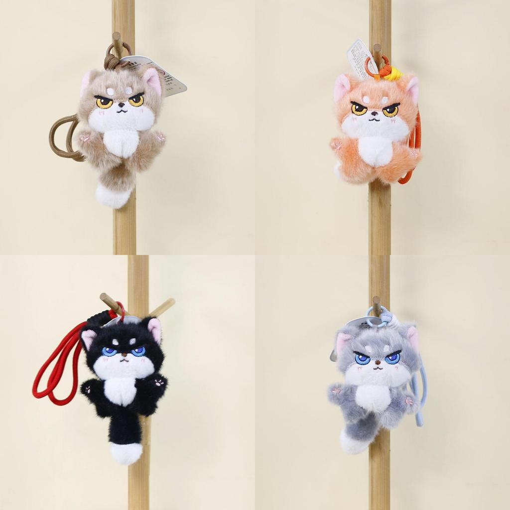 Plush Fox Keychain Cute Animal Pendant For Kids And Adults