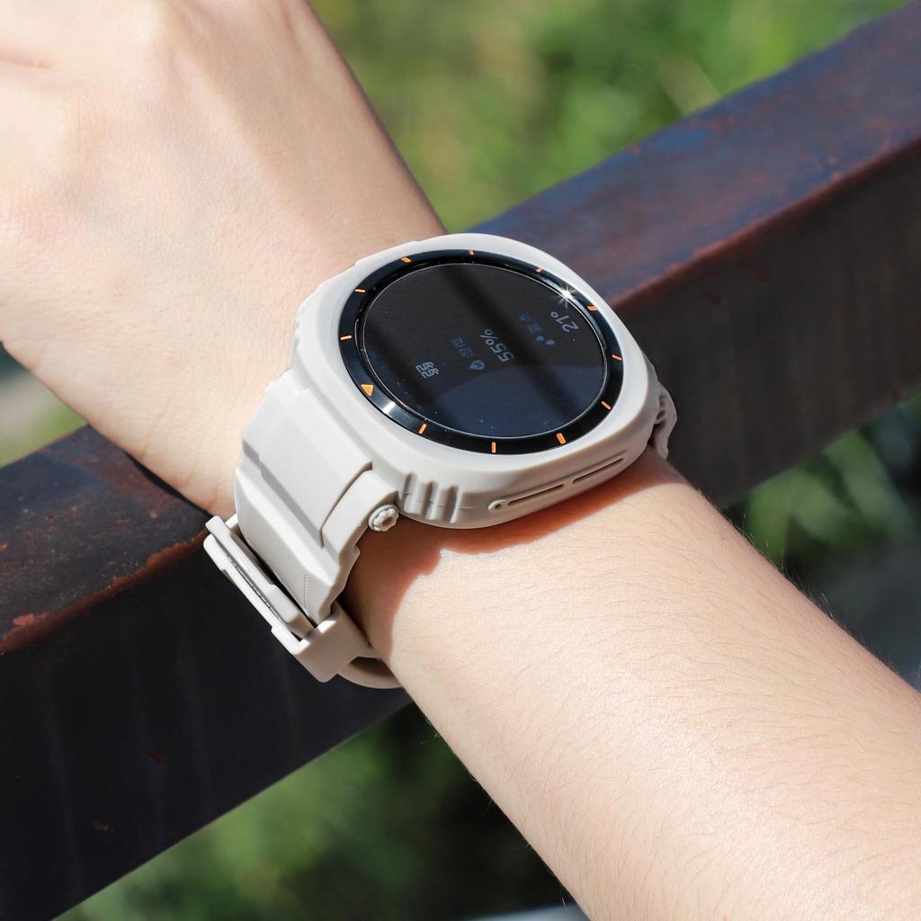 Samsung Galaxy Watch7 Ultra 47mm TPU Double Buckle Strap