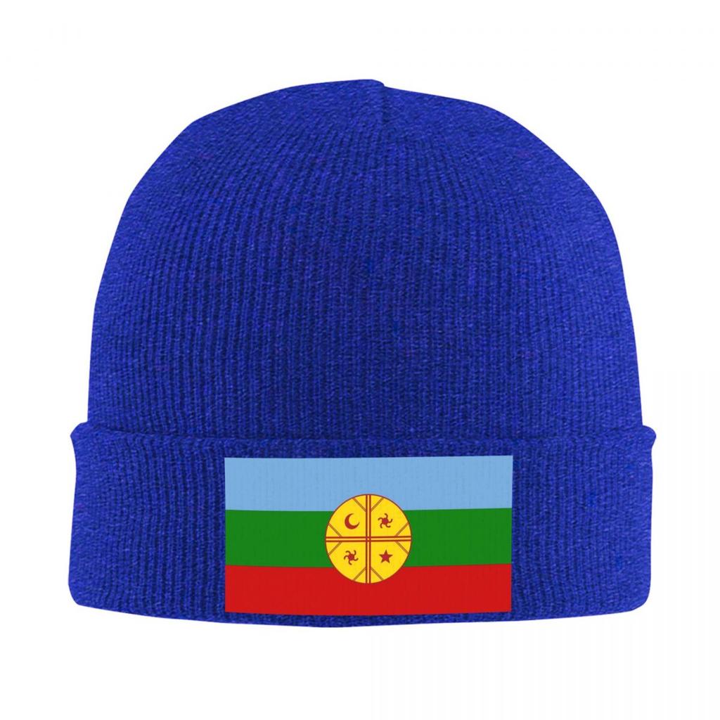 Mapuche Chile Argentina South America Warm Knitted Cap Fashion Bonnet Hat Autumn Winter Outdoor Beanies Hats for Unisex Adult