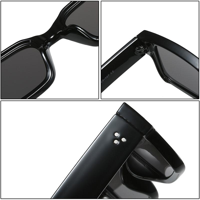 New Fashion Brand Luxury Designer Sunglasses Women Men Travel Square Summer Shades Glasses Outdoor Trendy Party Sunglasses