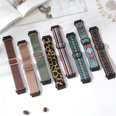 20mm 22mm Watch Straps For Samsung Galaxy Watch 7 5 Pro 6 4 Classic Adjustable Elastic Bracelet Huawei Watch GT 4 3 6 5 Pro Band