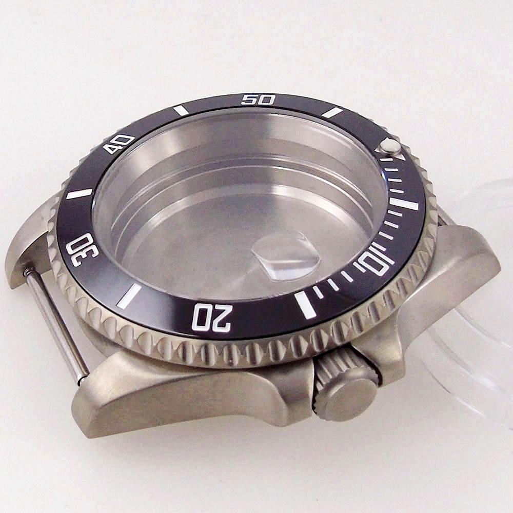 200m Waterproof Resistant Titanium Sub Watch Case 40mm for NH34 NH35 NH36 NH37 NH38 NH39 NH70 NH72 120Click Bezel