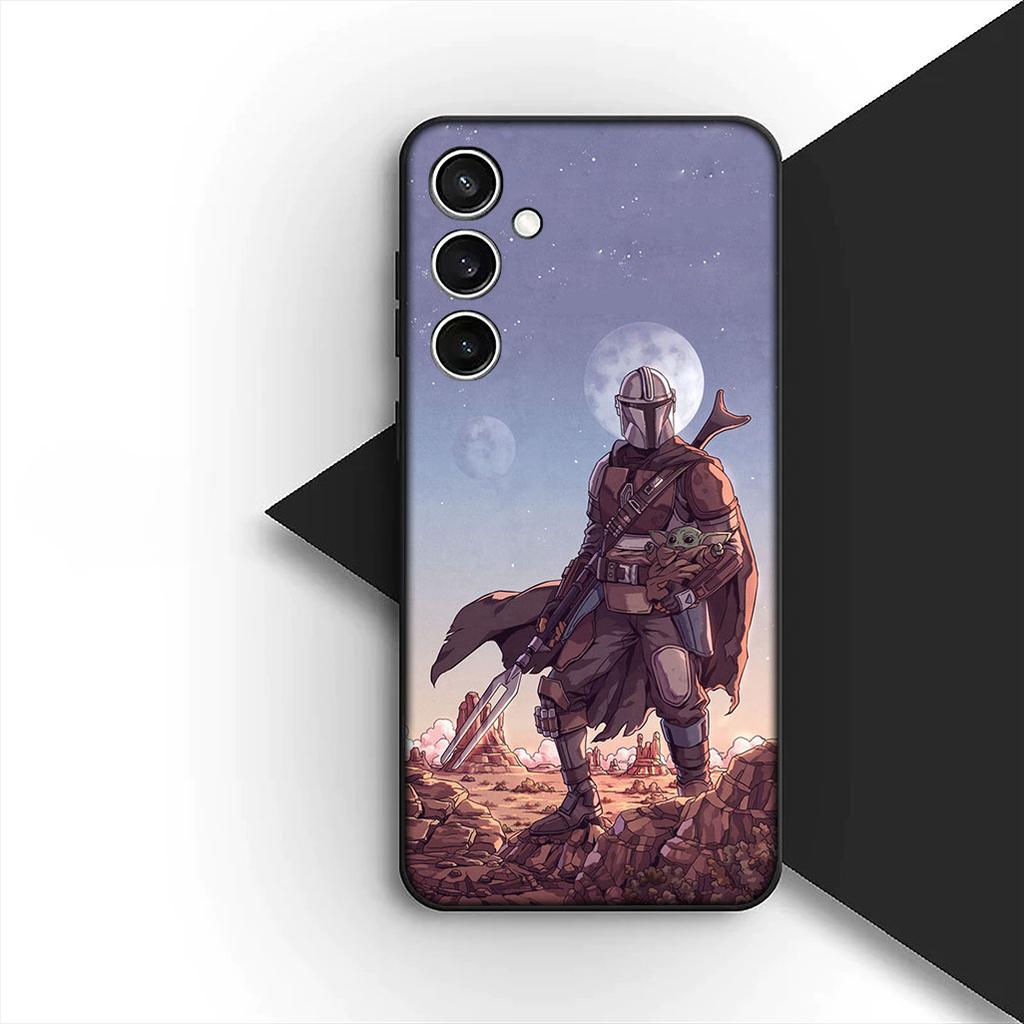 Cover for Motorola Moto G22 G23 G32 G53 G60 G13 G64 G20 G8 G9 Plus Power E13 E20 E32 Casing Phone Case Star Mandalorians Wars
